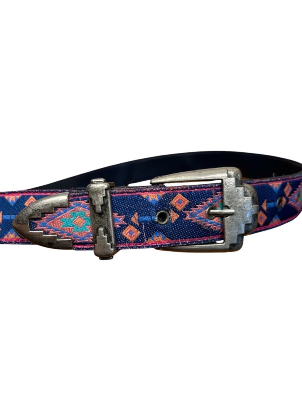 Aztec Size 9 Kids Belt Pink Southwest Boho Western